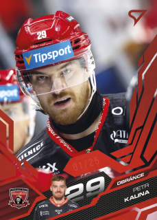 Kalina Petr Ruby Red 6/25 Tipsport extraliga 25/26 #278