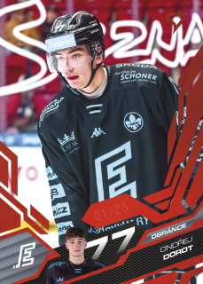Dorot Ondřej Ruby Red 8/25 Tipsport extraliga 25/26 #287