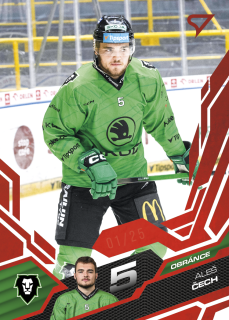 Čech Aleš Ruby Red 23/25 Tipsport extraliga 25/26 #301