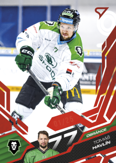 Havlín Tomáš Ruby Red 15/25 Tipsport extraliga 25/26 #302