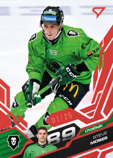 Moses Steve Ruby Red 5/25 Tipsport extraliga 25/26 #122
