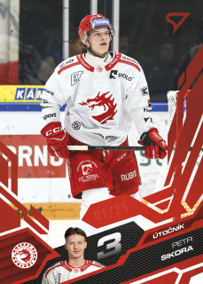 Sikora Petr Ruby Red 12/25 Tipsport extraliga 25/26 #314