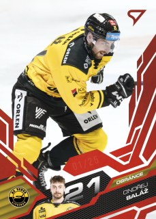 Baláž Ondřej Ruby Red 5/25 Tipsport extraliga 25/26 #315