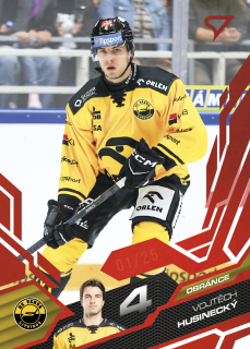 Husinecký Vojtěch Ruby Red 2/25 Tipsport extraliga 25/26 #316