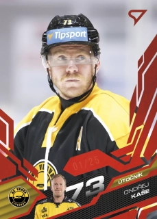 Kaše Ondřej Ruby Red 5/25 Tipsport extraliga 25/26 #320