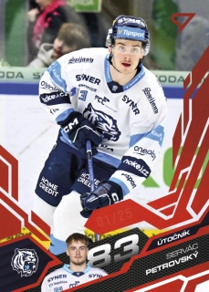 Petrovský Servác Ruby Red 10/25 Tipsport extraliga 25/26 #336