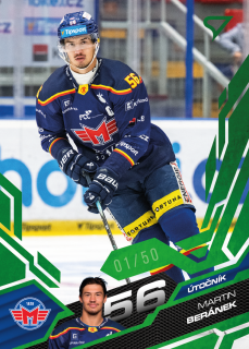 Beránek Martin Emerald Green 31/50 Tipsport extraliga 25/26 #99