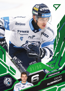 Aubrecht David Emerald Green 24/50 Tipsport extraliga 25/26 #183