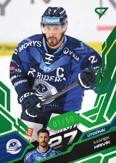 Zdráhal Patrik Emerald Green 37/50 Tipsport extraliga 25/26 #216