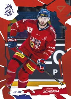 Zohorna Radim Scarlet Red Hokejové Česko 2026 #54