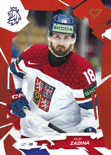 Zadina Filip Scarlet Red Hokejové Česko 2026 #53