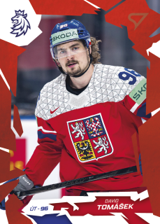 Tomášek David Scarlet Red Hokejové Česko 2026 #50