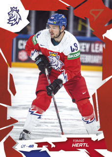 Hertl Tomáš Scarlet Red Hokejové Česko 2026 #29