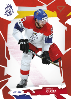 Faksa Radek Scarlet Red Hokejové Česko 2026 #27