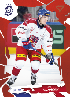 Ticháček Jiří Scarlet Red Hokejové Česko 2026 #22