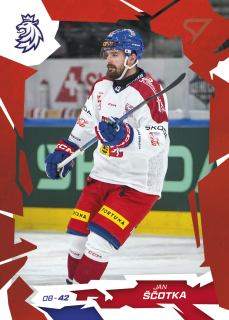 Ščotka Jan Scarlet Red Hokejové Česko 2026 #19