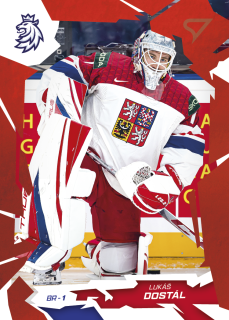 Dostál Lukáš Scarlet Red Hokejové Česko 2026 #1