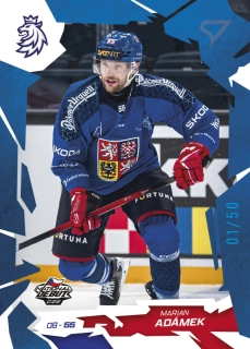 Adámek Marian Cobalt Blue 26/50 Hokejové Česko 2026 #7