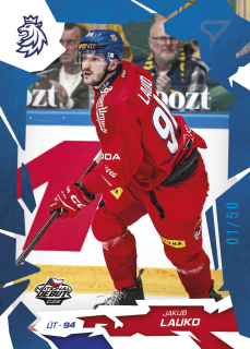 Lauko Jakub Cobalt Blue 38/50 Hokejové Česko 2026 #41