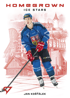 Košťálek Jan Homegrown Ice Stars Hokejové Česko 2026 HS-07