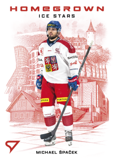 Špaček Michael Homegrown Ice Stars Hokejové Česko 2026 HS-27