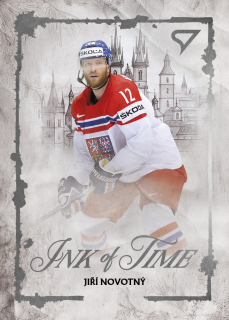Novotný Jiří Ink of Time Hokejové Česko 2026 IT-6