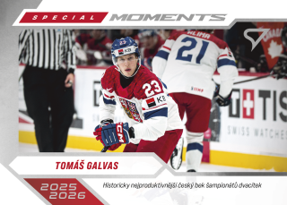Galvas Tomáš Special Moments Hokejové Česko 2026 SM-21