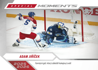 Jiříček Adam Special Moments Hokejové Česko 2026 SM-23