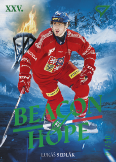 Sedlák Lukáš Beacon of Hope Forest Green 05/50 Hokejové Česko 2026 BH-25