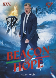 Rulík Radim Beacon of Hope Fire Red 8/25 Hokejové Česko 2026 BH-1