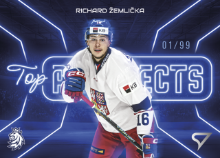 Žemlička Richard Top Prospects 57/99 Hokejové Česko 2026 TP-36