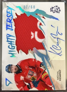 Kempný Michal Mighty Jersey auto 9/20 Hokejové Česko 2026 MJS-MK