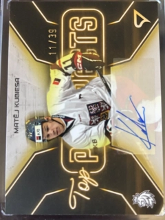 Kubiesa Matěj Top Prospects Gold Auto  11/39