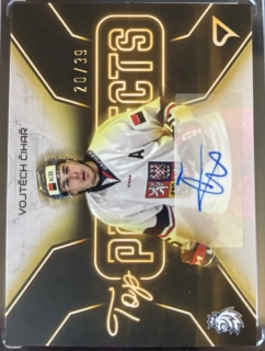 Čihař Vojtěch Top Prospects Gold Auto  20/39
