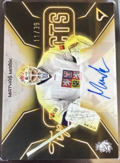 Mařík Matyáš Top Prospects Gold Auto 11/39