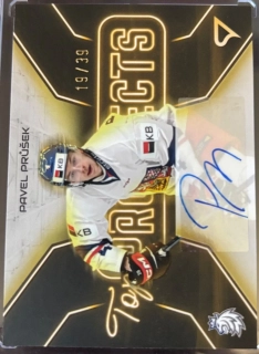 Průšek Pavel Top Prospects Gold Auto 19/39