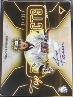Fasner Šimon Top Prospects Gold Auto 24/39