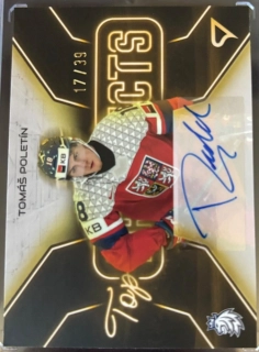 Poletín Tomáš Top Prospects Gold Auto 16/39