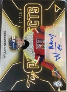Nestrašil Václav Top Prospects Gold Auto 11/39
