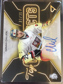 Chludil Danny Top Prospects Gold Auto 20/39