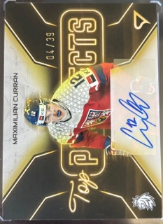 Curran Maximilian Top Prospects Gold Auto 4/39