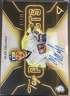 Zielinski Aleš Top Prospects Gold Auto 31/39