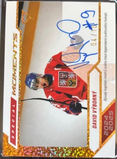 Výborný David Special Moments Gold Auto 4/10