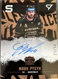 Pysyk Mark Sparta Vzdává Hold 2026 Signature 21/50