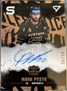 Pysyk Mark Sparta Vzdává Hold 2026 Signature 36/50