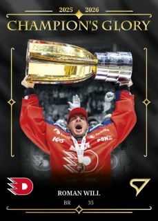 Will Roman Champion´s Glory Tipsport Extraliga 2025-2026 CG-1