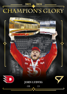 Ludvig John Champion´s Glory Tipsport Extraliga 2025-2026 CG-3