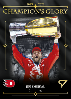Smejkal Jiří Champion´s Glory Tipsport Extraliga 2025-2026 CG-8