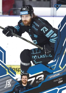 Číp Radek Azure Blue Tipsport extraliga 25/26 #385