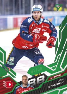 Stránský Jan Emerald Green 7/50 Tipsport extraliga 25/26 #369